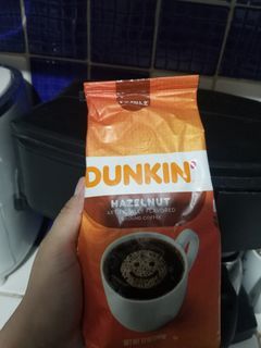 Dunkin Hazelnut Coffee