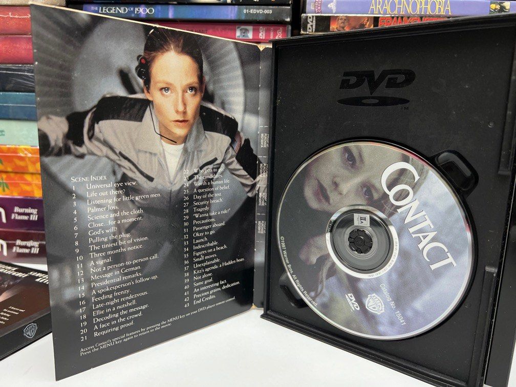 🎬電影《超時空接觸》DVD｛ 英語對白/ 中英字幕｝, 興趣及遊戲, 音樂 