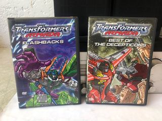 DVD  Transformers Armada  Flashbacks Best of The Decepticons