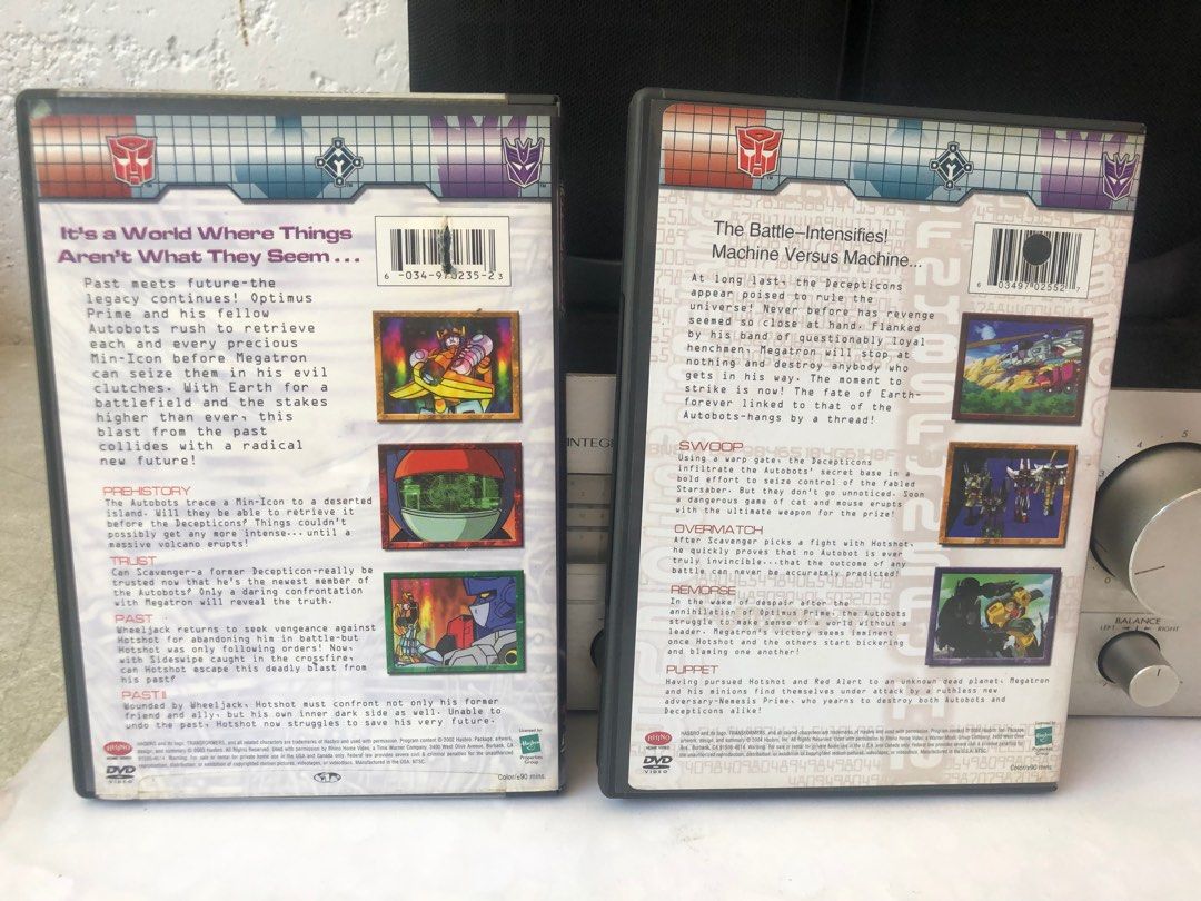 DVD Bundle Transformers Armada Flashbacks Best of The Decepticons (Category: CDs & DVDs) located in Paranaque City. Submitted by rookie33 (Listing ID 1301509966, Image 2). Description: P800 for the 2 Paranaque Gcash.