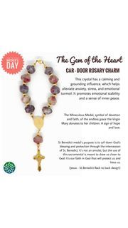 empresslolita The Gem of the Heart Crystal Rosary ( Door / Car Hanger)