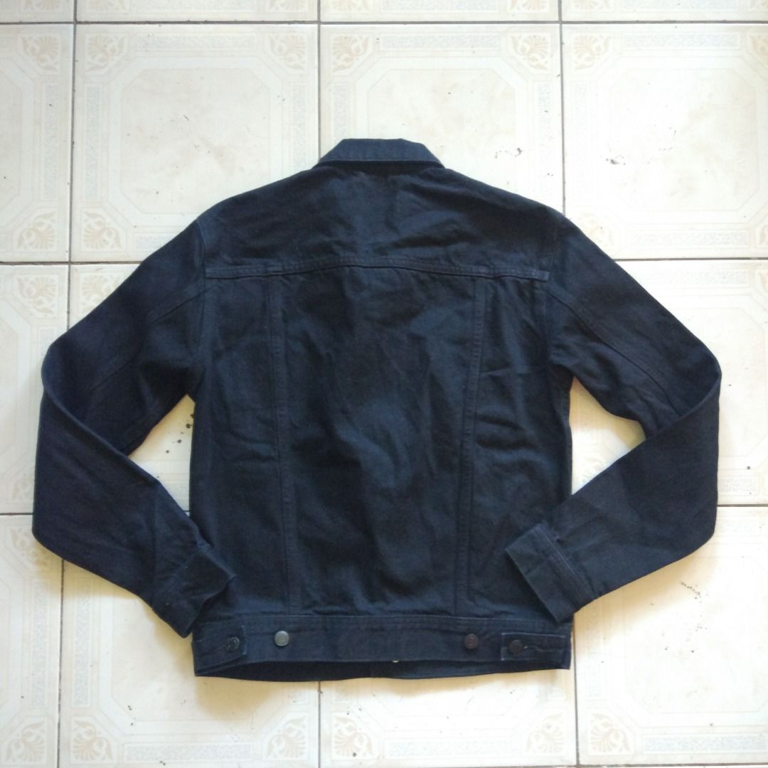 Everlane Black Denim Jacket XS Men s Fashion Coats Jackets and Outerwear on Carousell