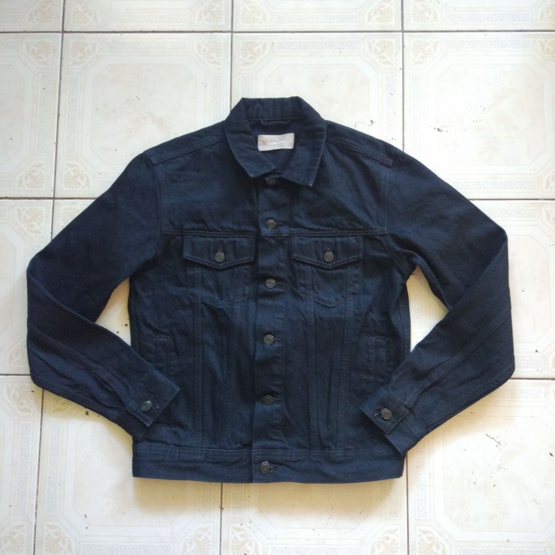 Everlane black denim jacket online