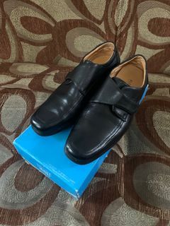 Florsheim Black Leather Shoes for Boys