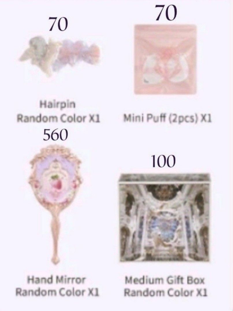 Flower Knows Set 2 Purple Strawberry Rococo Series 3rd Batch (Category: Makeup) located in Las Pinas. Submitted by mofuanxi (Listing ID 1301641458, Image 3). Description: this is the 3rd batch for hatian. Eyeshadow ❌ TAKEN mop: gcash mod: sdd/jnt/lbc.