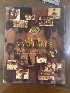 Forging vanguards The Manila Jaycees story Fifty years in Philippines - Hardbound Coffee Book Table