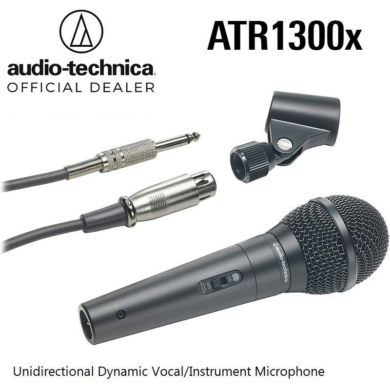[FREE DELIVERY] Audio-Technica ATR1300x Unidirectional Dynamic Microphone