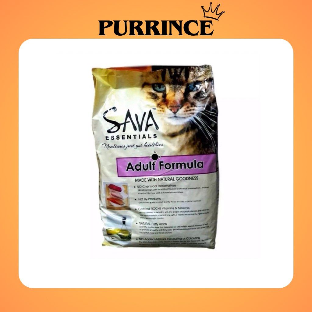 Free Delivery Sava Adult Salmon Dry Cat Food 9KG Pet Supplies Pet Food on Carousell