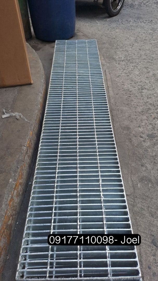 Galvanized steel grating (Category: Construction & Building Materials) located in Manila. Submitted by joeyroque09 (Listing ID 1301559141, Image 3). Description: Galvanized steel grating Specs:400mm x 4000mm .