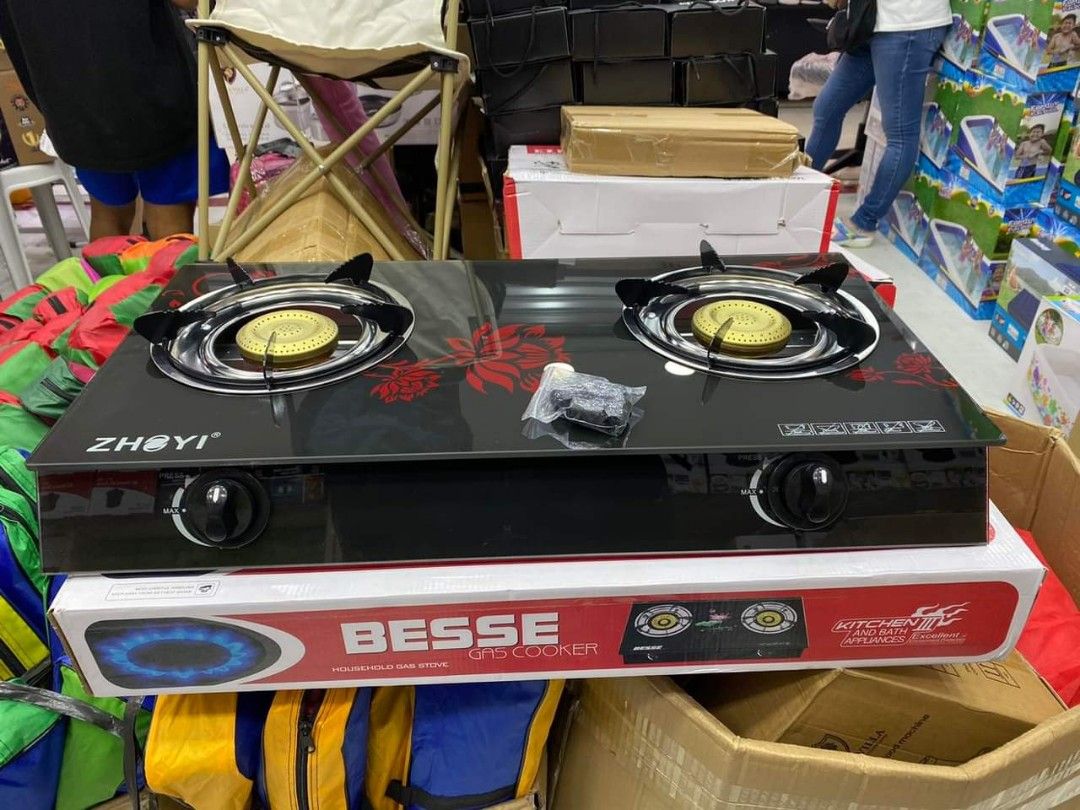 GLASS TOP DOUBLE BURNER STOVE (Category: Hobs & Hoods) located in Manila. Submitted by imeldacsantiago (Listing ID 1215745126, Image 2). Description: GLASS TOP DOUBLE BURNER STOVE CODE SEAN05042024 PRICE 1100 CUT OFF OF ORDERS 11AM (SAME DAY DELIVERY WITHIN MANILA AREA) VIA GRAB, MR SPEEDY, LALAMOVE MOP: COD (MANILA AREA, CAVITE,BULACAN NEXT DAY DELIVERY) GCASH (MANILA, CAVITE, BULACAN AREA, SAME DAY DELIVERY) BDO REMITTANCE CENTERS PLS PM US FOR