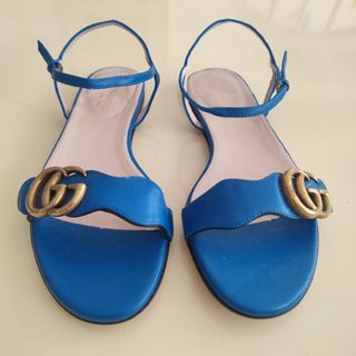 Gucci Marmont Sandal Flats Size 35
