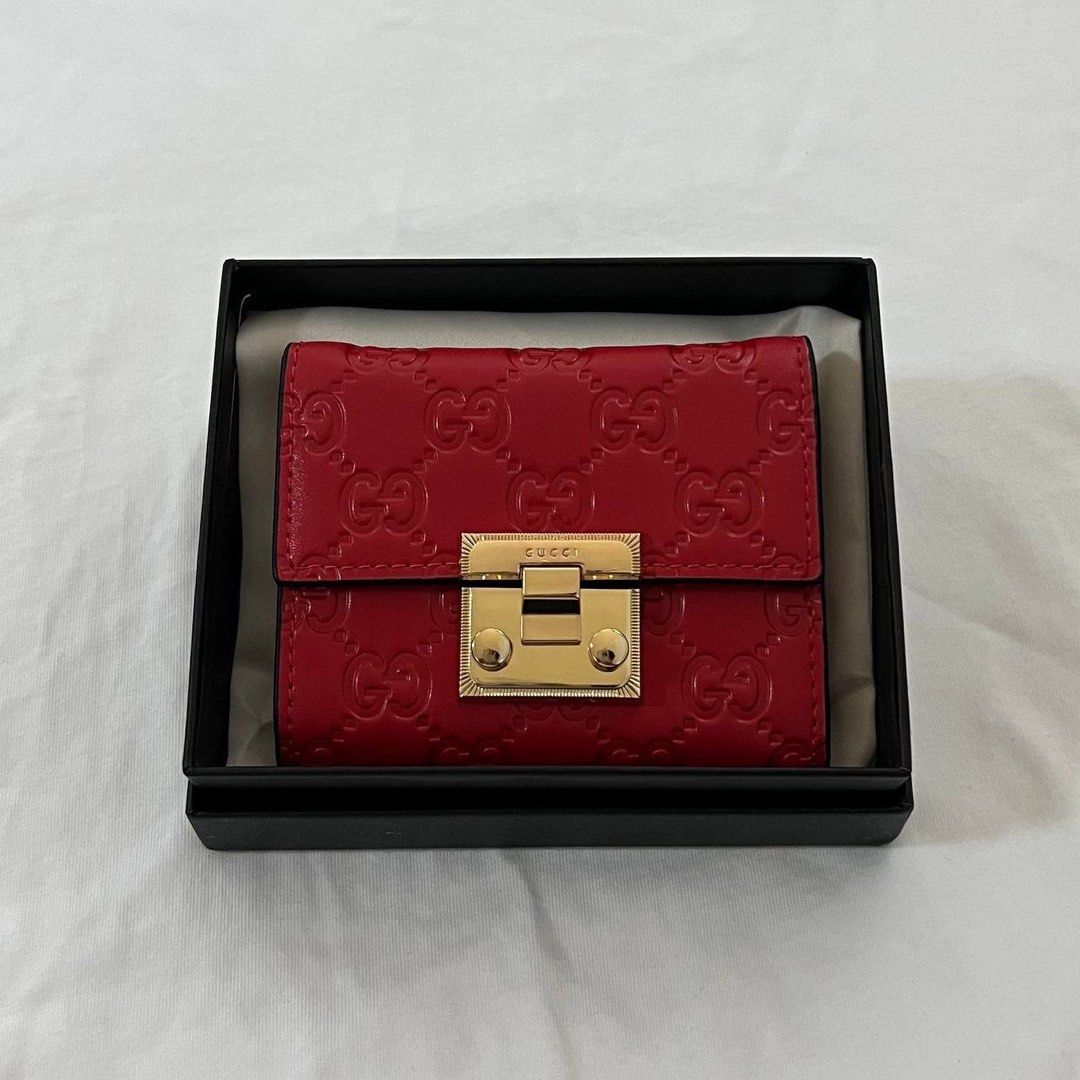 Gucci padlock red clearance