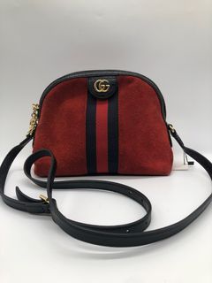 GUCCI SUEDE SLING BAG