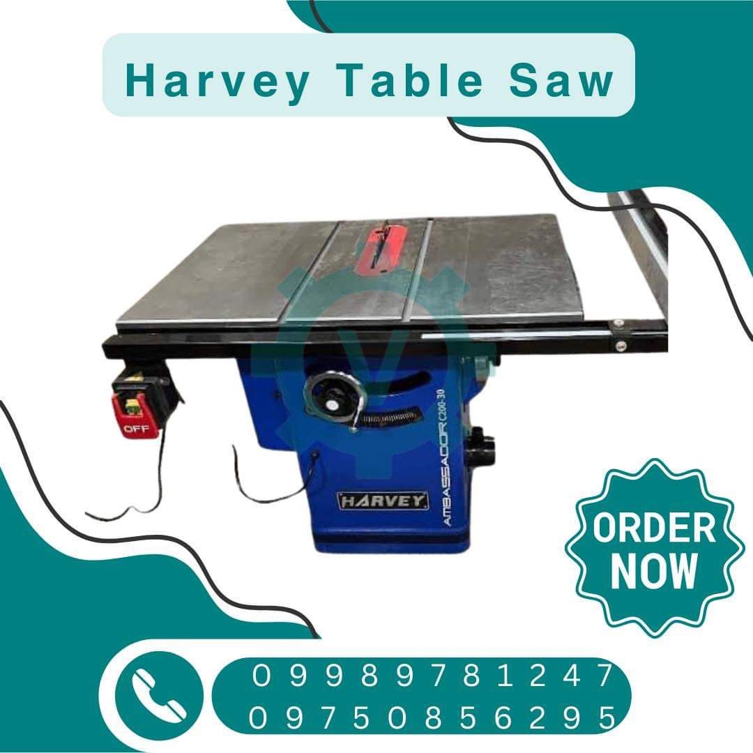 Harvey ambassador table saw sale