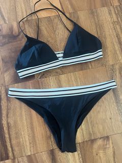 H&M black two piece swimsuit