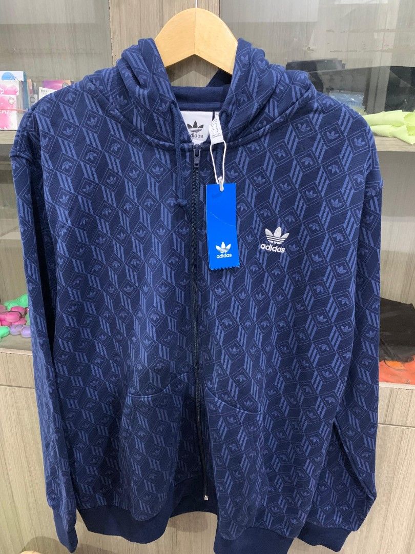 Monogram hoodie adidas new arrivals