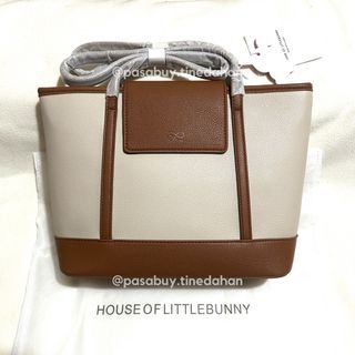 House of Little Bunny Tote Bag PU in Malt