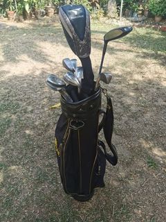 Hybrid Golf Club Set with Carry Bag