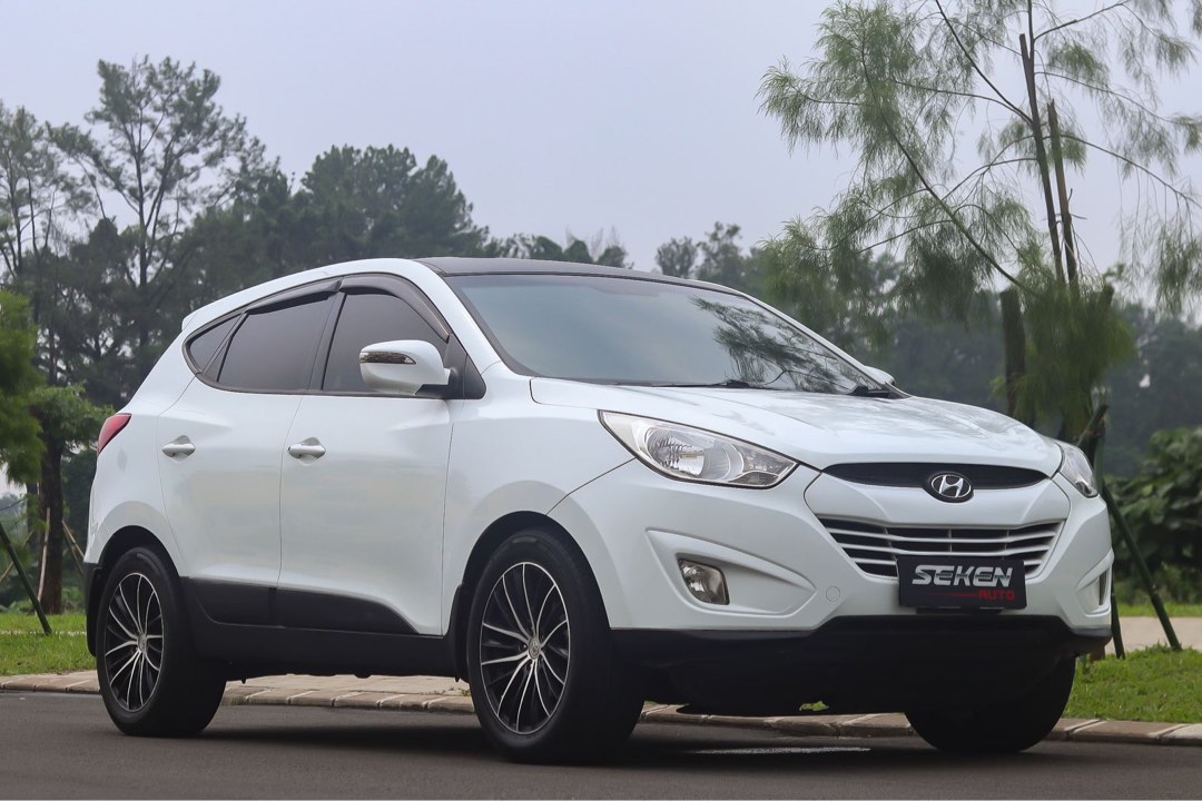 Hyundai Tucson GLS 2.0 AT Matic 2011 Putih, Mobil & Motor, Mobil untuk ...