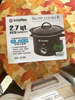 Imarflex 2.7qt Slow cooker