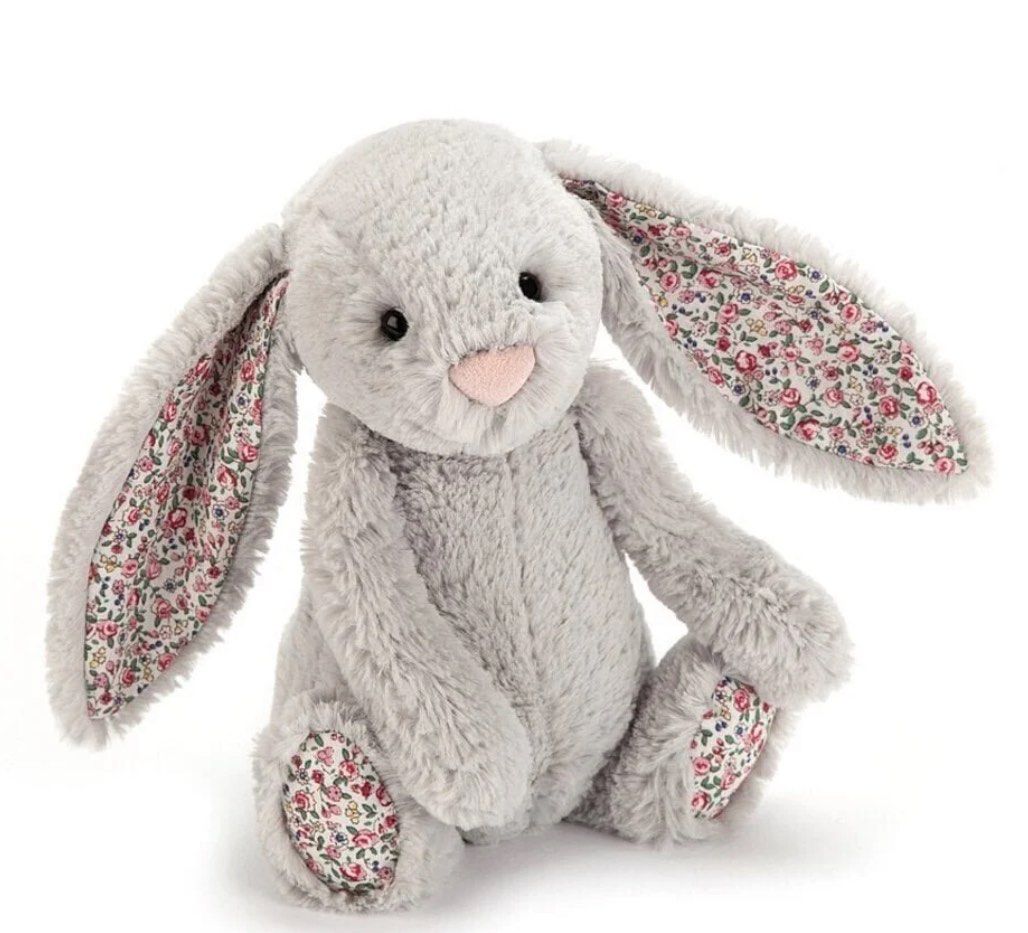 jellycat london blossom silver bunny small Hobbies Toys Toys Games on Carousell