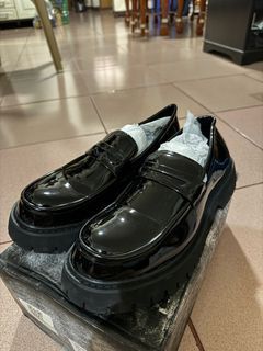 Jet Black Boxshoes Loafers