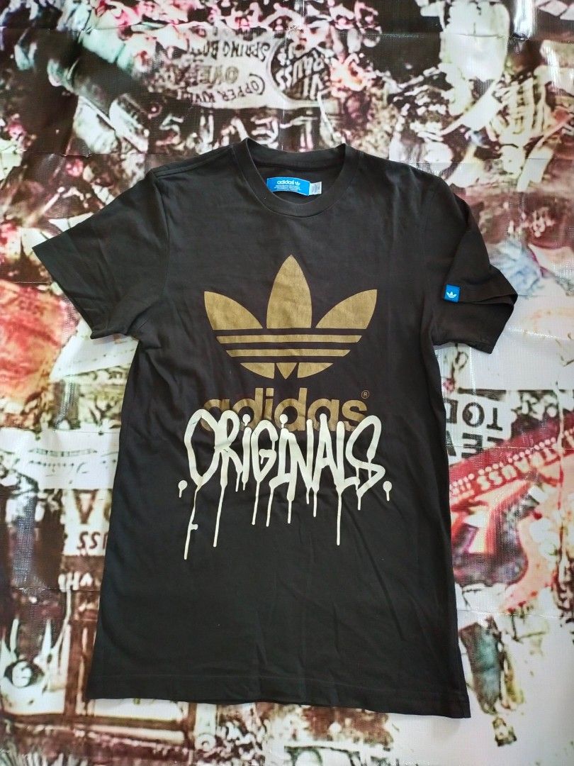 Jual T SHIRT Adidas original size S kondisi Like new Fesyen Pria Pakaian Atasan di Carousell