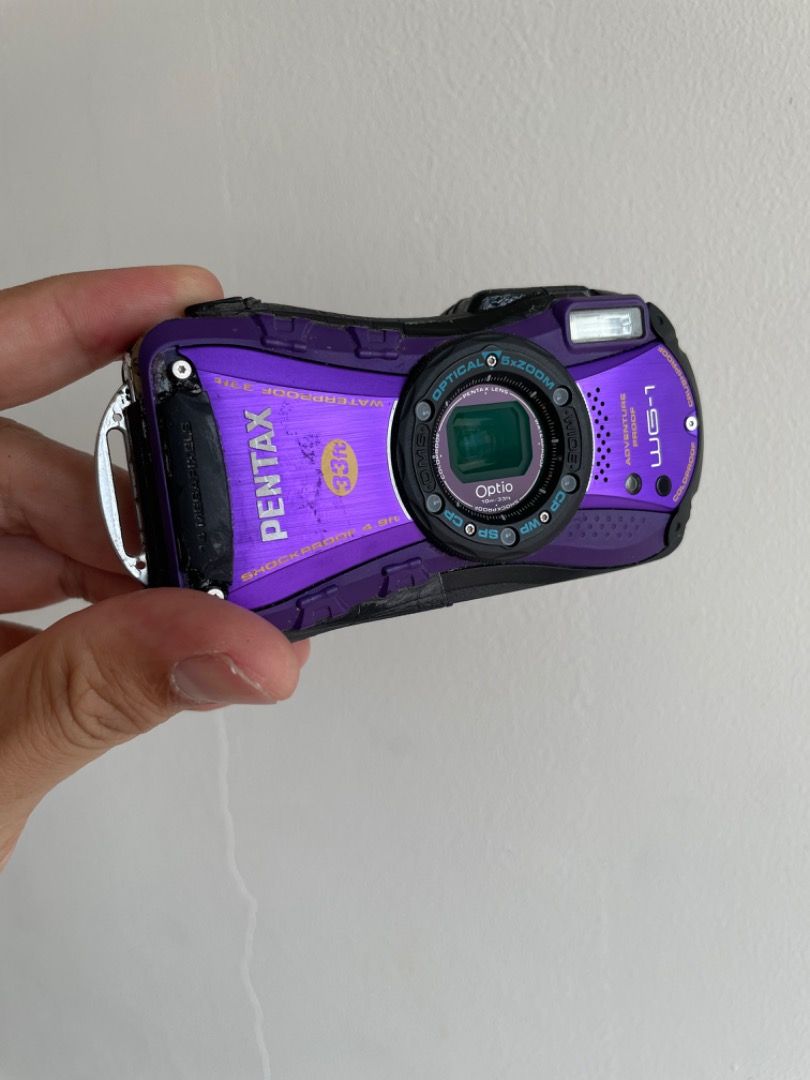 PENTAX Optio WG OPTIO WG-1 PURPLE Pentax unveils Optio WG-1 & WG-1 GPS