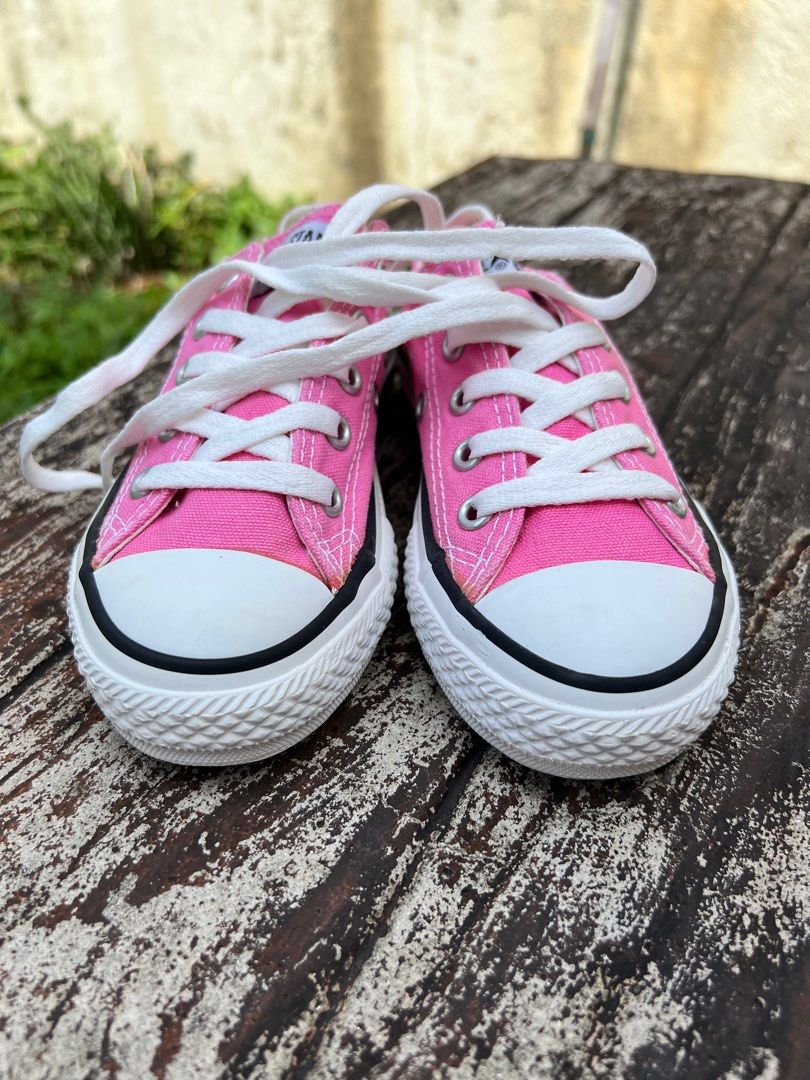 Kasut converse pink shop