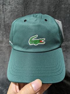LACOSTE SPORTS DAD HAT CAP (GREEN)