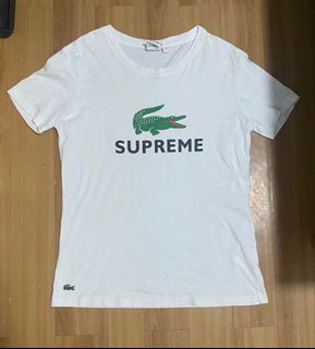 Supreme lacoste t shirt deals