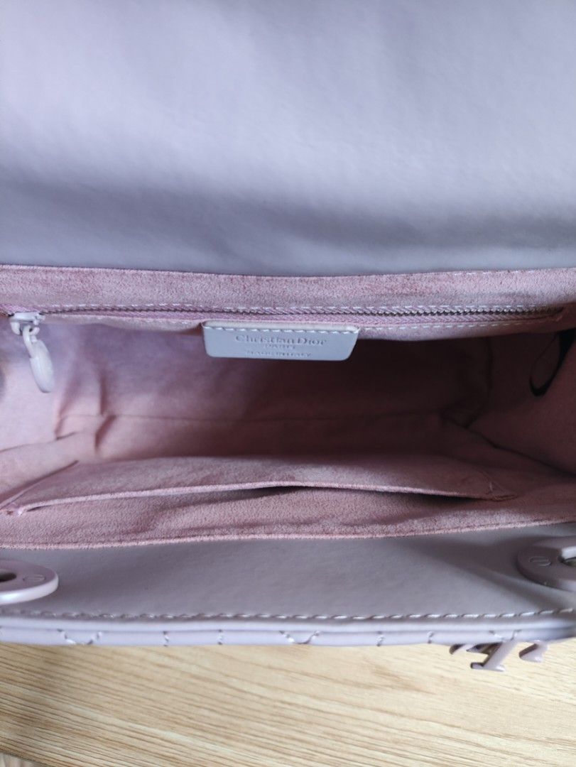Lady Dior Cannage (Blush) (Category: Luxury Bags & Wallets) located in San Juan City. Submitted by bjonka (Listing ID 1299260964, Image 3). Description: RFS: Received as a gift, I don't use these type of bags Good as new and with dust bag PM me for more photos.