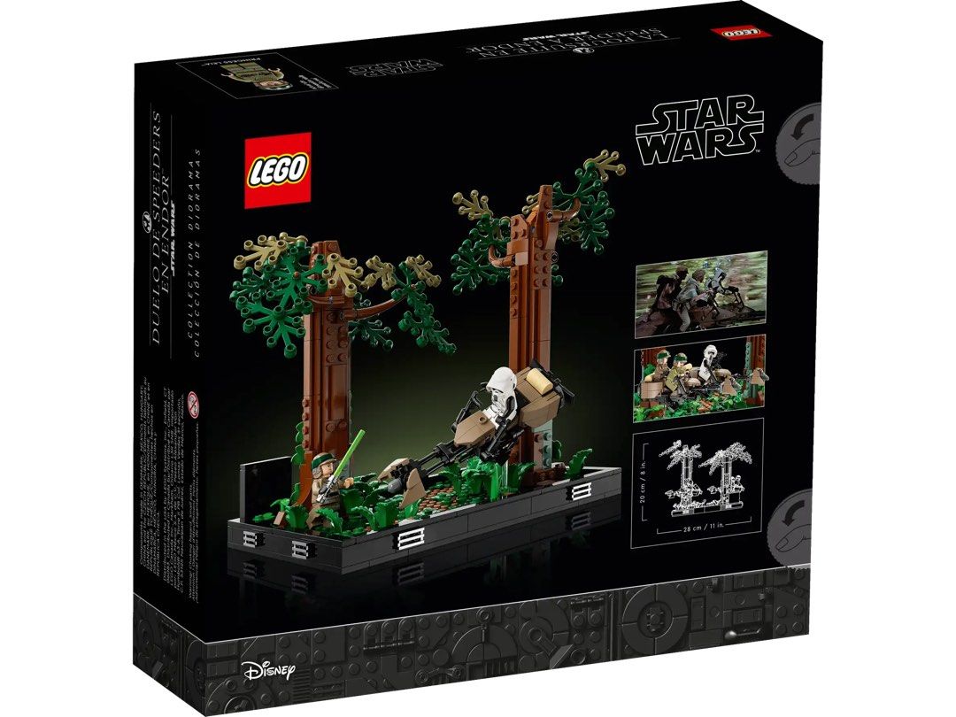 LEGO Star Wars 75353 Endor™ Speeder Chase Diorama, Hobbies & Toys, Toys &  Games on Carousell