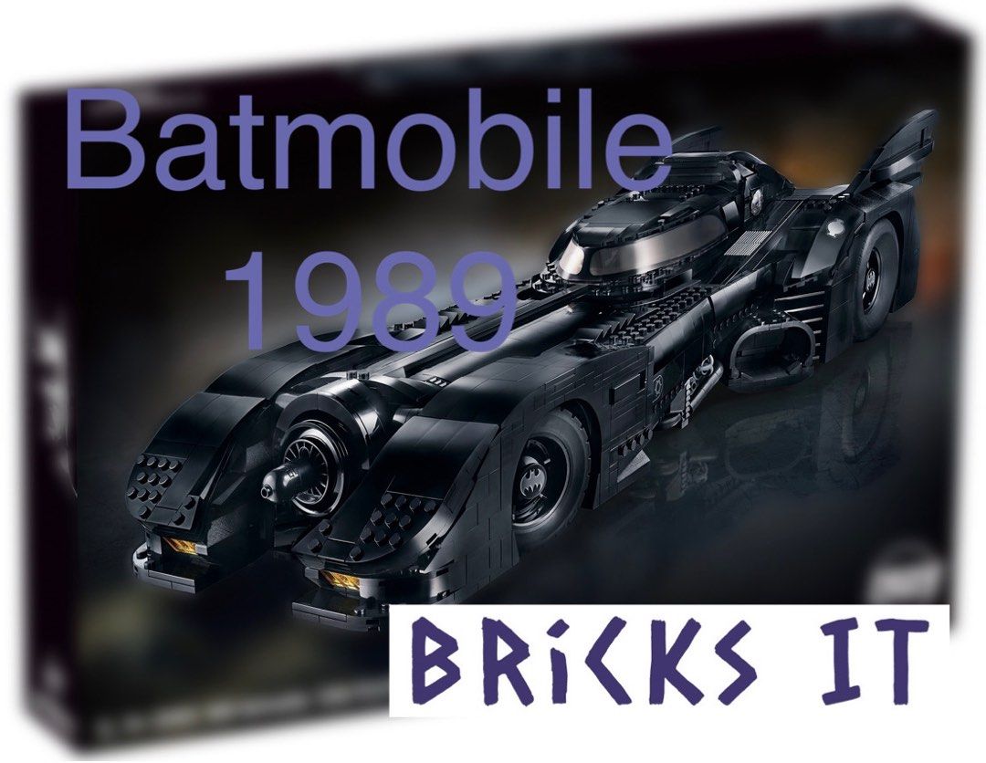 Lepin Batmobile 1989 Building Block Bricks Compatible Set, Hobbies ...