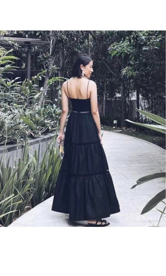 lenora bustier maxi dress Leo Lin Nora Bustier Maxi Dress Gown by Leo Lin