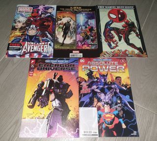 Marvel Comics Uncanny Avengers X-men xmen deadpool Spider-man spiderman Transformers FT G1 energon universe Image Megatron DC free comic book day FCBD 2024