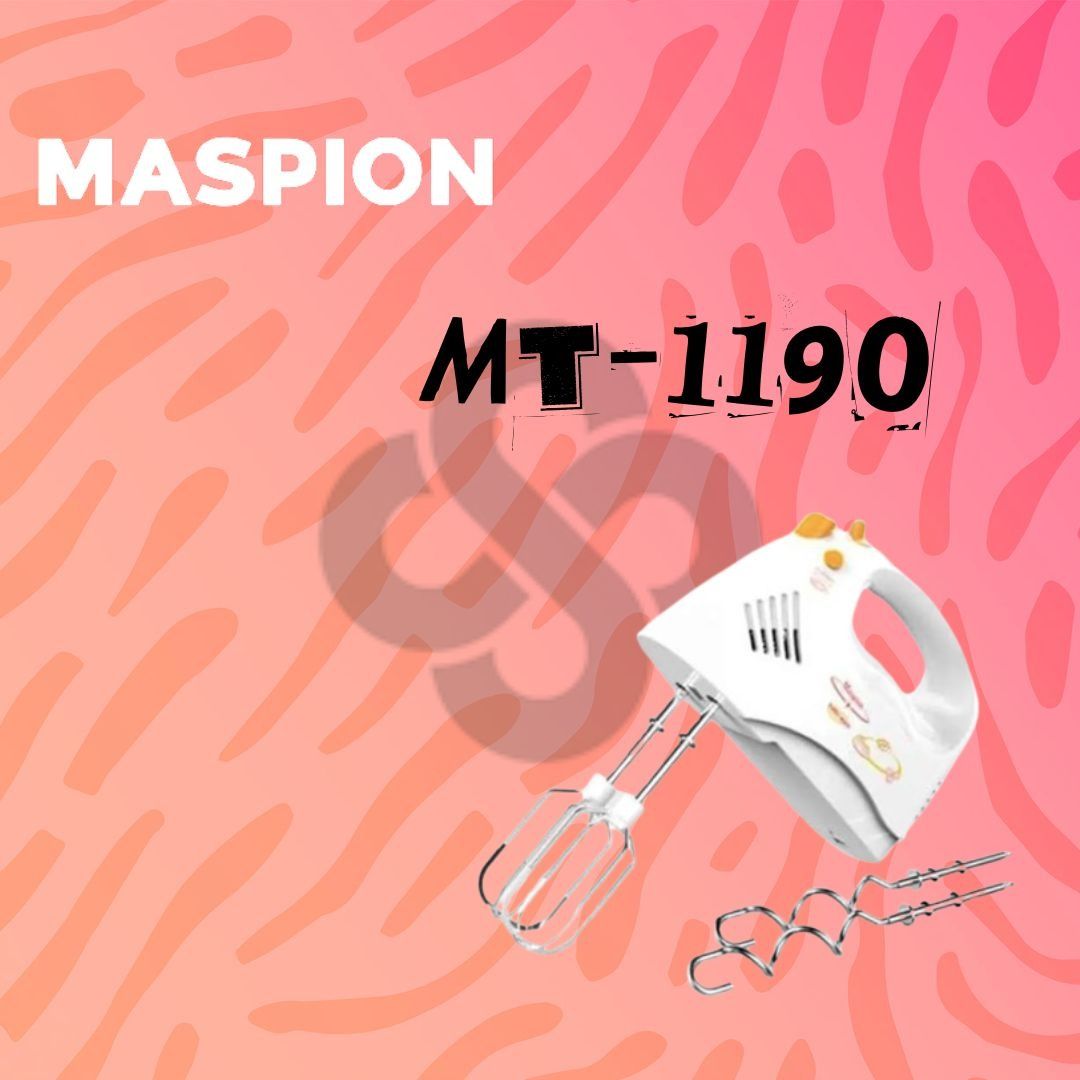 Maspion MT1190 Hand Mixer MT 1190 Mixer Tangan