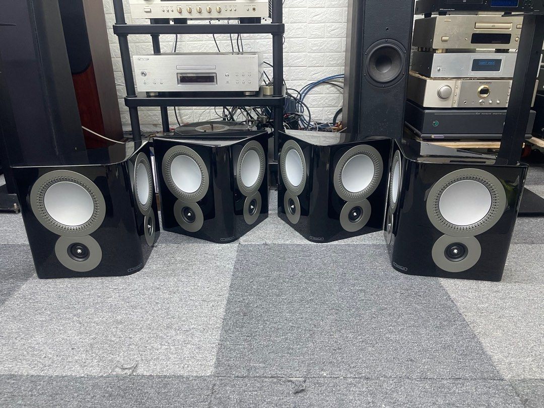 Mission/美聲ZX-S鋼琴漆後置音箱, 音響器材, Soundbar、揚聲器