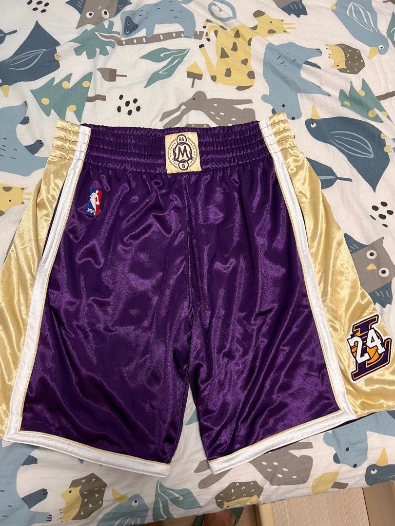 Mitchell Ness M N Kobe Bryant Lakers authentic au basketball shorts Carousell