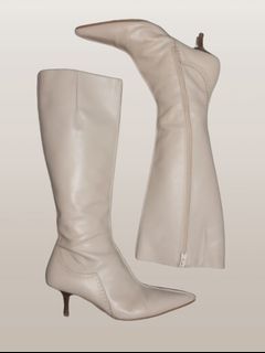 MNG leather boots