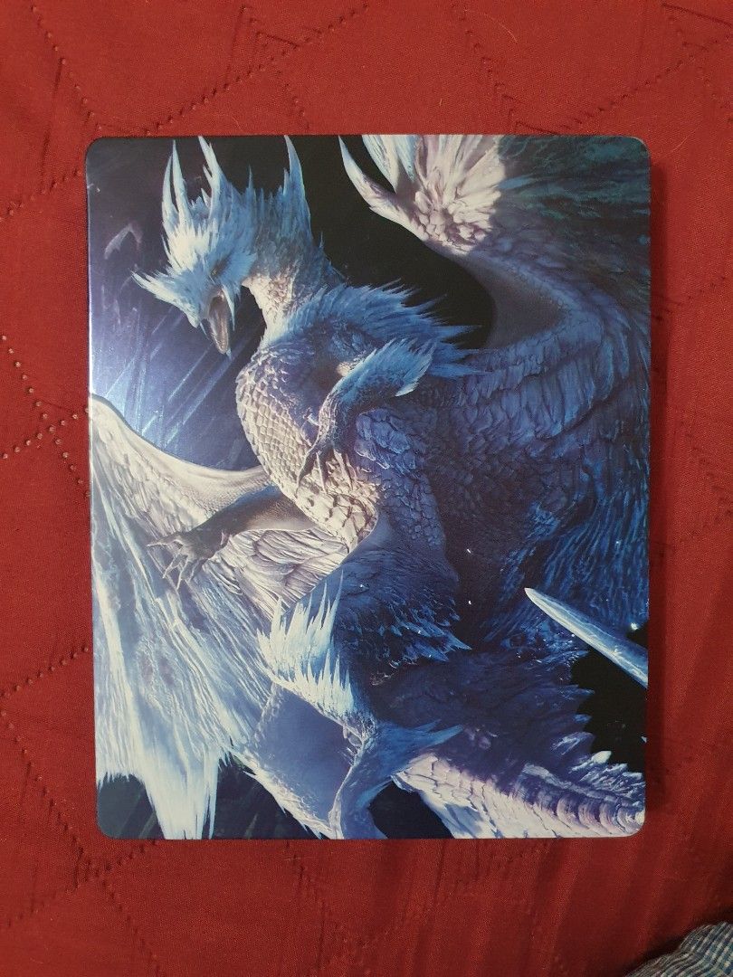 Monster Hunter Iceborne Steel Case (Category: PlayStation) located in Quezon City. Submitted by motchikun28 (Listing ID 1301618409, Image 1). Description: PS4 Monster Hunter Iceborne Steel Case only (NO GAME) pick up/delivery from tandang sora QC.