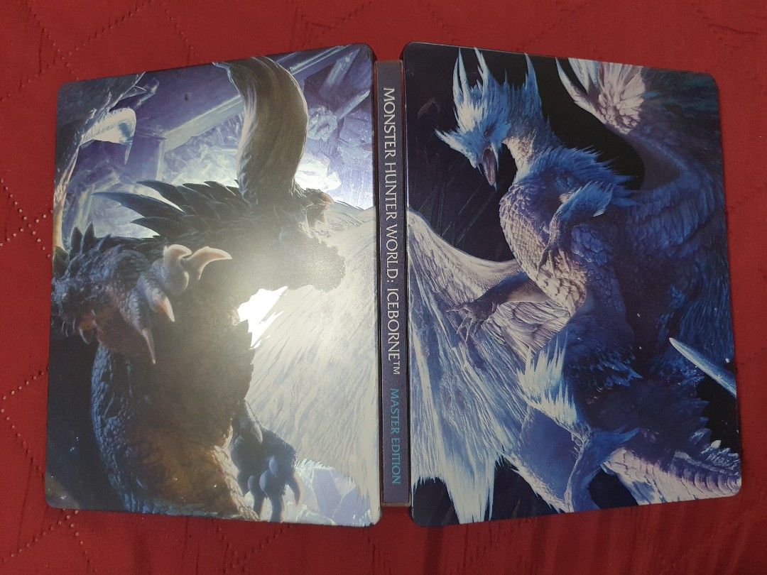 Monster Hunter Iceborne Steel Case (Category: PlayStation) located in Quezon City. Submitted by motchikun28 (Listing ID 1301618409, Image 3). Description: PS4 Monster Hunter Iceborne Steel Case only (NO GAME) pick up/delivery from tandang sora QC.