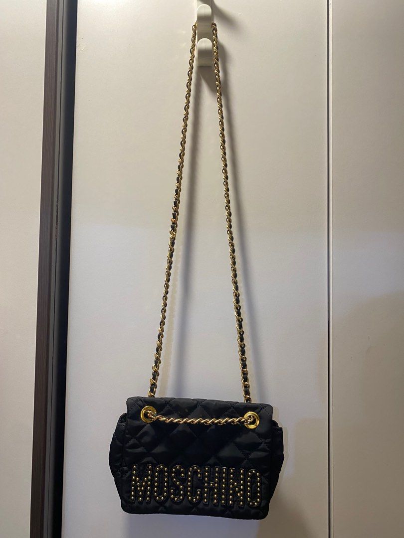 Moschino bag gold 2025