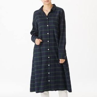 MUJI flannel dress