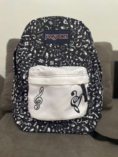 Music lover large jansport backpack