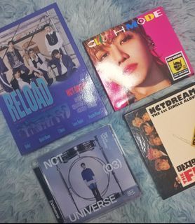 nct dream unsealed albums
