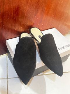 Nine West Black Multi Suede Shoes