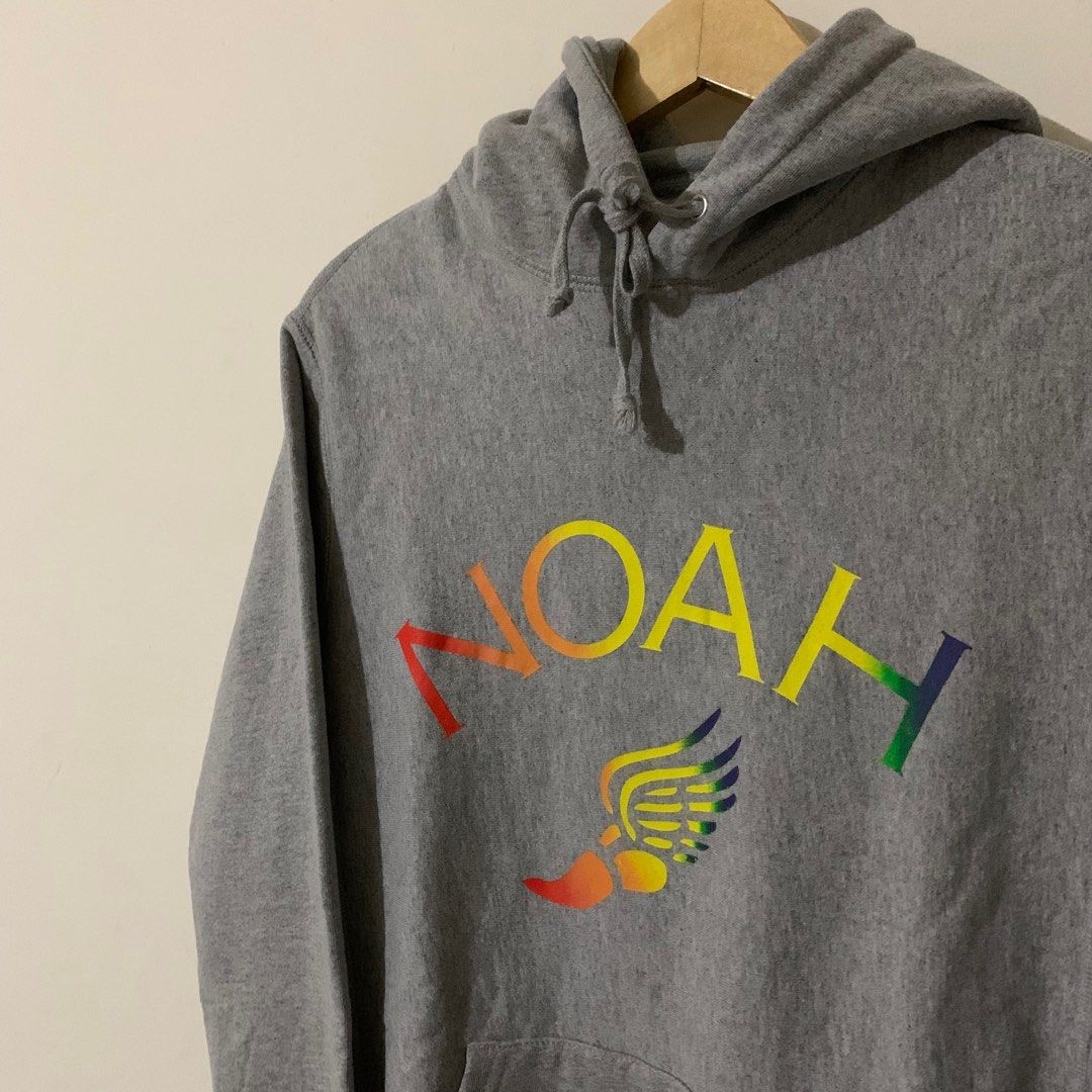Noah Nyc Noah Winged Foot Hoodie Noah NYC Black Winged Foot Hoodie