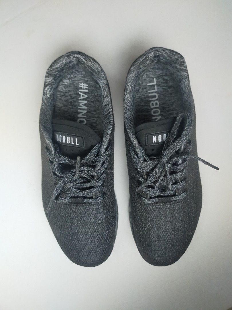 Nobull Outwork Black Heather Granite Women s Trainer Women s Fashion Footwear Sneakers on Carousell