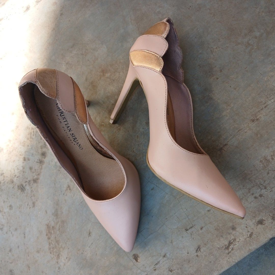 Christian siriano nude heels deals
